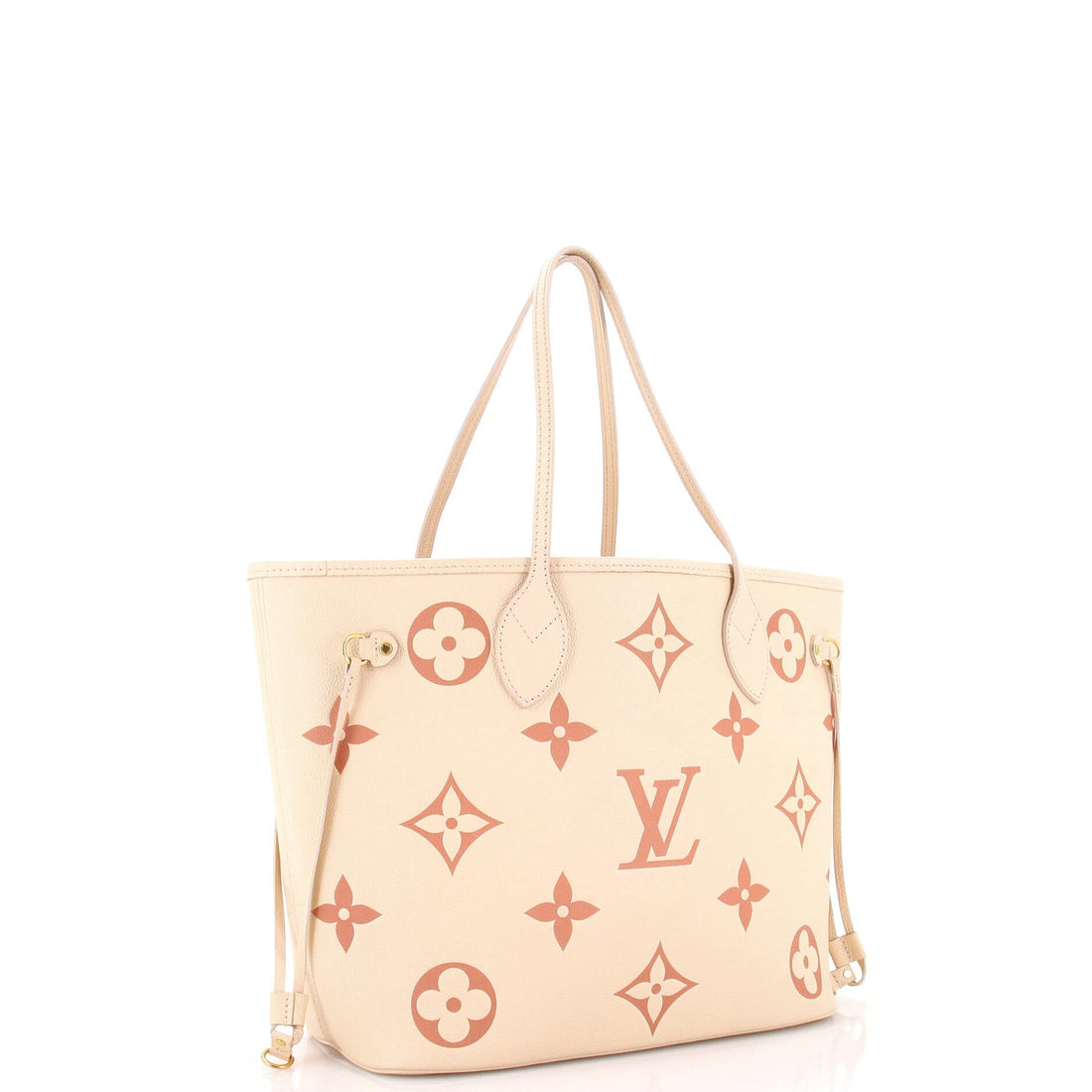 Louis Vuitton Neverfull NM Tote Bicolor Monogram Empreinte Giant MM