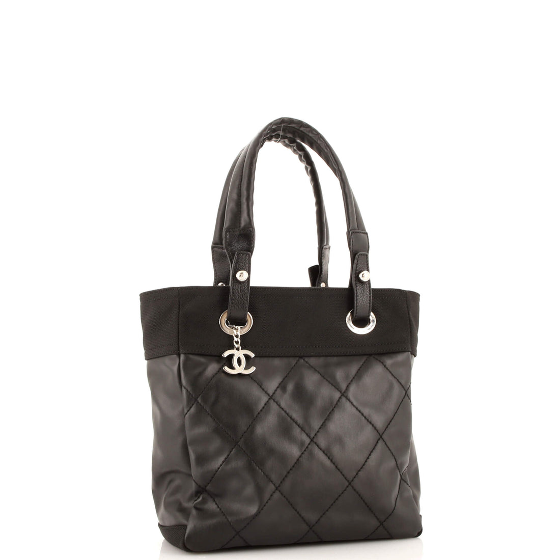 Biarritz Tote Quilted Coated Canvas Small