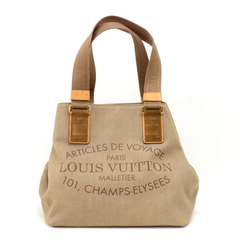 Louis Vuitto Plein Soleil Denim Tote Bag - 2012 Limited Edition