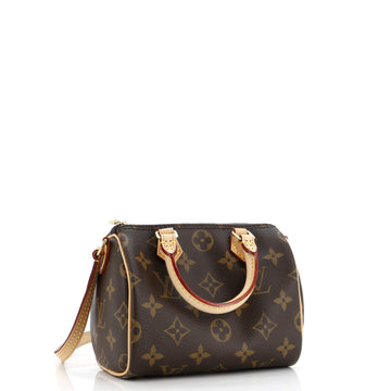 Louis Vuitton Speedy Bandouliere Bag Monogram Canvas Nano