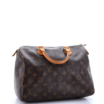 Louis Vuitton Speedy Handbag Monogram Canvas 30