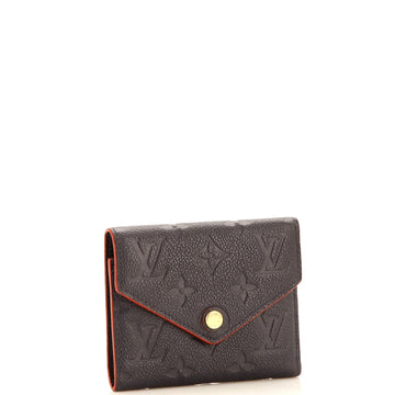 Louis Vuitton Victorine Wallet Monogram Empreinte Leather