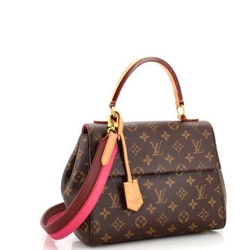 Louis Vuitton Cluny Top Handle Bag Monogram Canvas MM