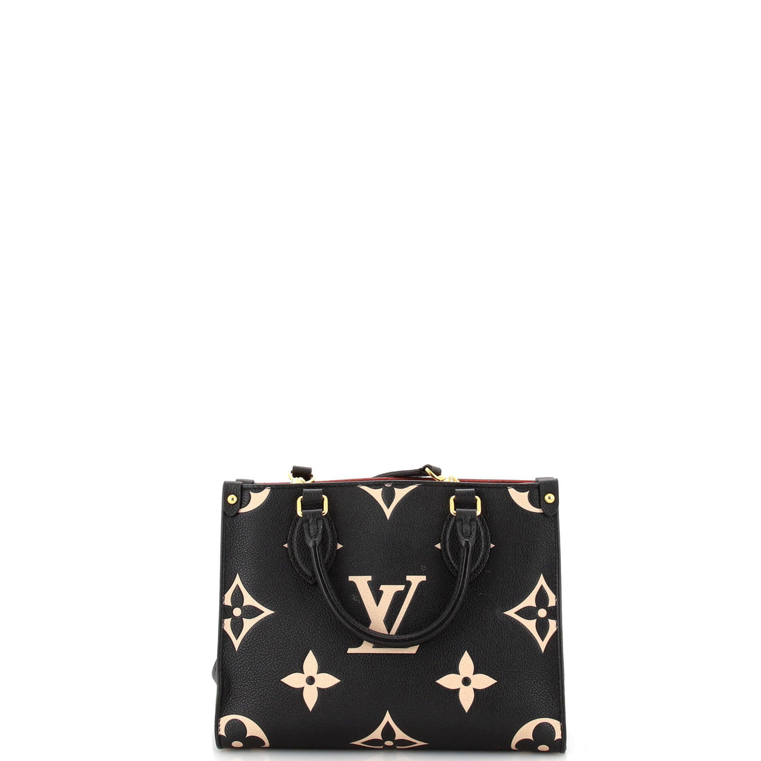 Louis Vuitton OnTheGo Tote Bicolor Monogram Empreinte Giant PM