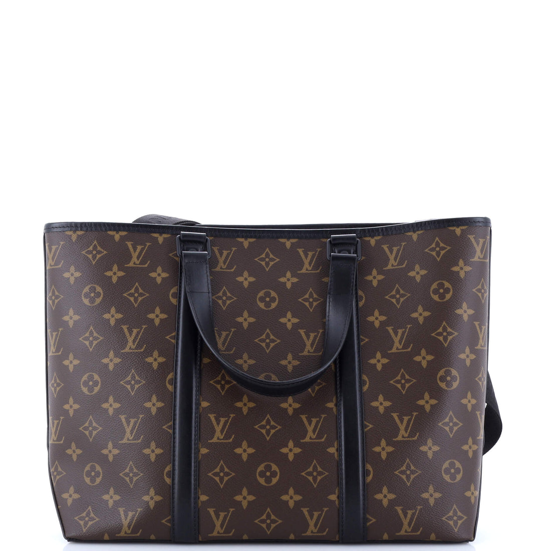 Louis Vuitton Weekend Tote Macassar Monogram Canvas PM
