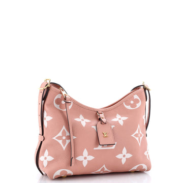 Louis Vuitton CarryAll Hobo Bicolor Monogram Empreinte Giant PM