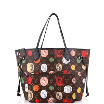 Louis Vuitton Neverfull NM Tote Limited Edition Fornasetti Cameo Monogram Canvas MM