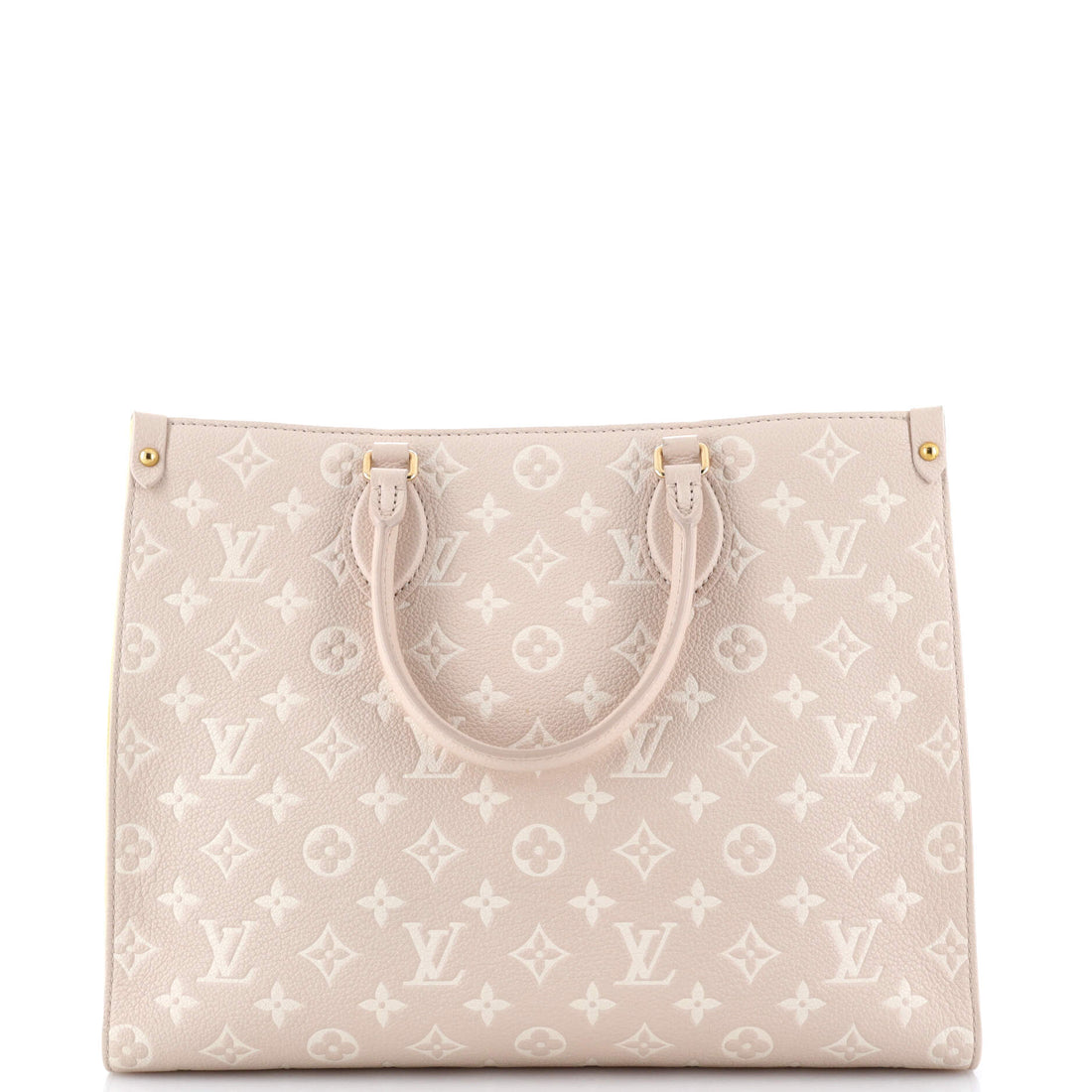 Louis Vuitton OnTheGo Tote Spring in the City Monogram Empreinte Leather MM