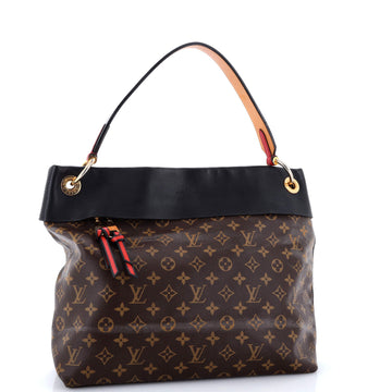 Louis Vuitton Tuileries Hobo Monogram Canvas with Leather