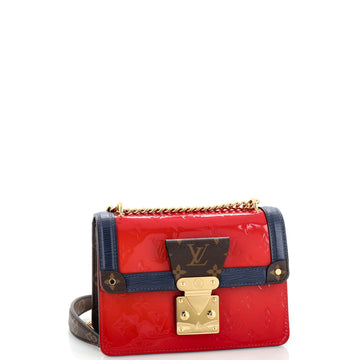 Louis Vuitton Wynwood Handbag Monogram Vernis with Monogram Canvas and Epi Leather