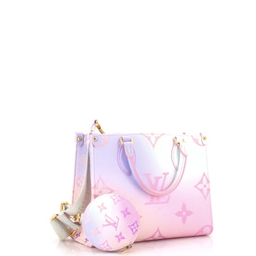 Louis Vuitton OnTheGo Tote Spring in the City Monogram Giant Canvas PM