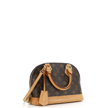Louis Vuitton Alma Handbag Monogram Canvas BB