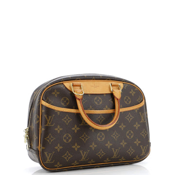 Louis Vuitton Trouville Handbag Monogram Canvas