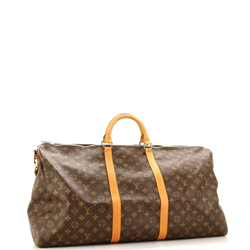 Louis Vuitton Keepall Bandouliere Bag Monogram Canvas 60