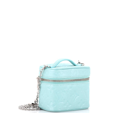 Louis Vuitton Vanity Handbag Empreinte Leather Micro