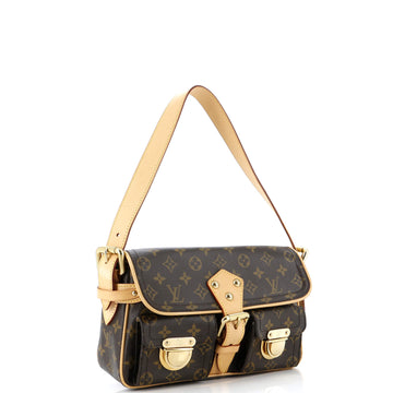 Louis Vuitton Hudson Handbag Monogram Canvas PM
