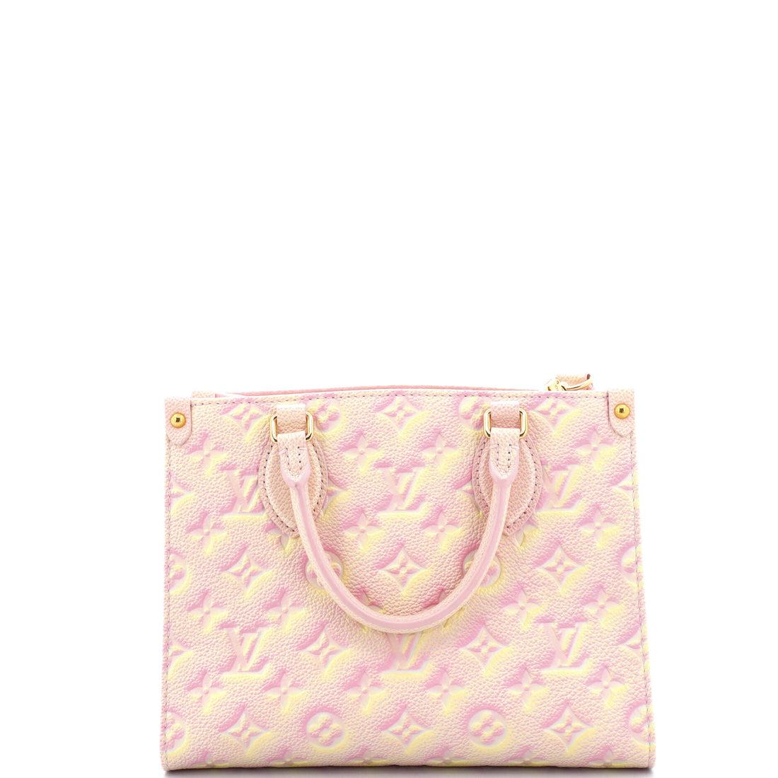 Louis Vuitton OnTheGo Tote Stardust Monogram Empreinte Leather PM