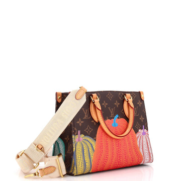 Louis Vuitton OnTheGo Tote Yayoi Kusama Pumpkins Monogram Canvas PM