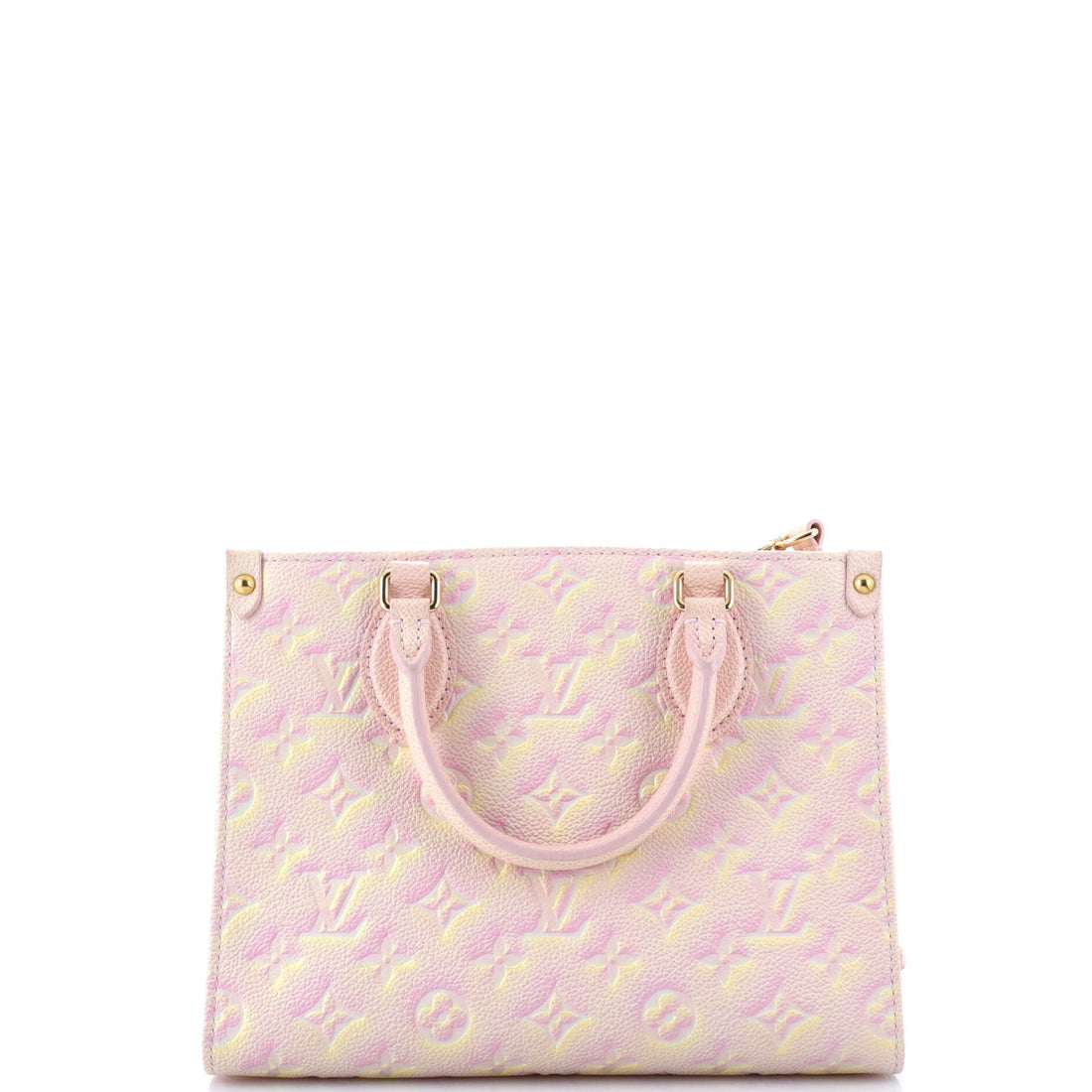 Louis Vuitton OnTheGo Tote Stardust Monogram Empreinte Leather PM