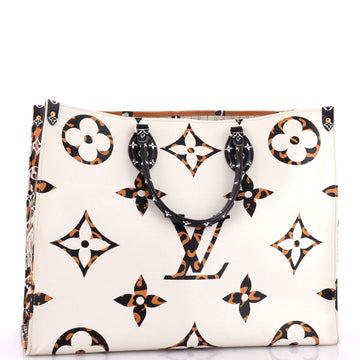 Louis Vuitton OnTheGo Tote Limited Edition Jungle Monogram Giant GM