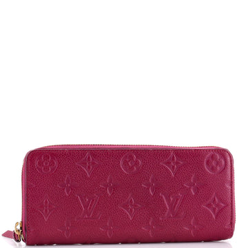 Louis Vuitton Zippy Wallet Monogram Empreinte Leather