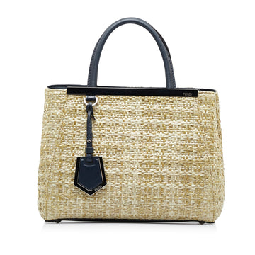 FENDI - Petit 2 Jours Raffia