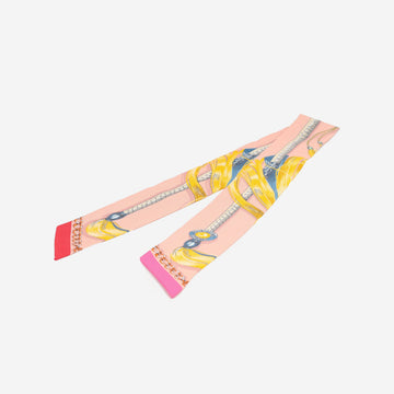 Twilly Rose Poudre / Jaune D'ore/Blue