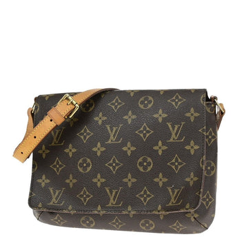Louis Vuitton Musette Tango  Canvas Shoulder Bag