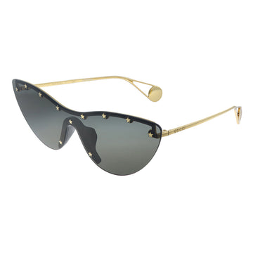 Gucci  EC 0666S 001 Womens Cat-Eye Sunglasses