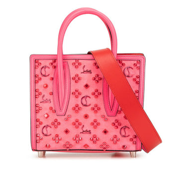Christian Louboutin Studded Paloma Small Handbag