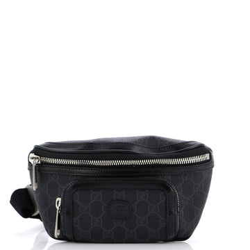 Interlocking G Patch Belt Bag EC Coated Canvas