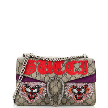 Dionysus Bag Embroidered EC Coated Canvas Small