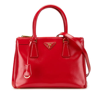Prada Patent Leather Galleria 2way Bag BN2863