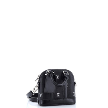 Louis Vuitton Alma City Bag LV Blason Calf Leather Nano