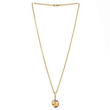 Louis Vuitton Globe Pendant Charm Pendant & Charms 18K Yellow Gold with Enamel and Diamond