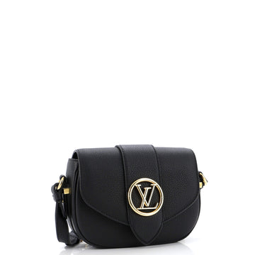Louis Vuitton LV Pont 9 Soft Bag Leather PM