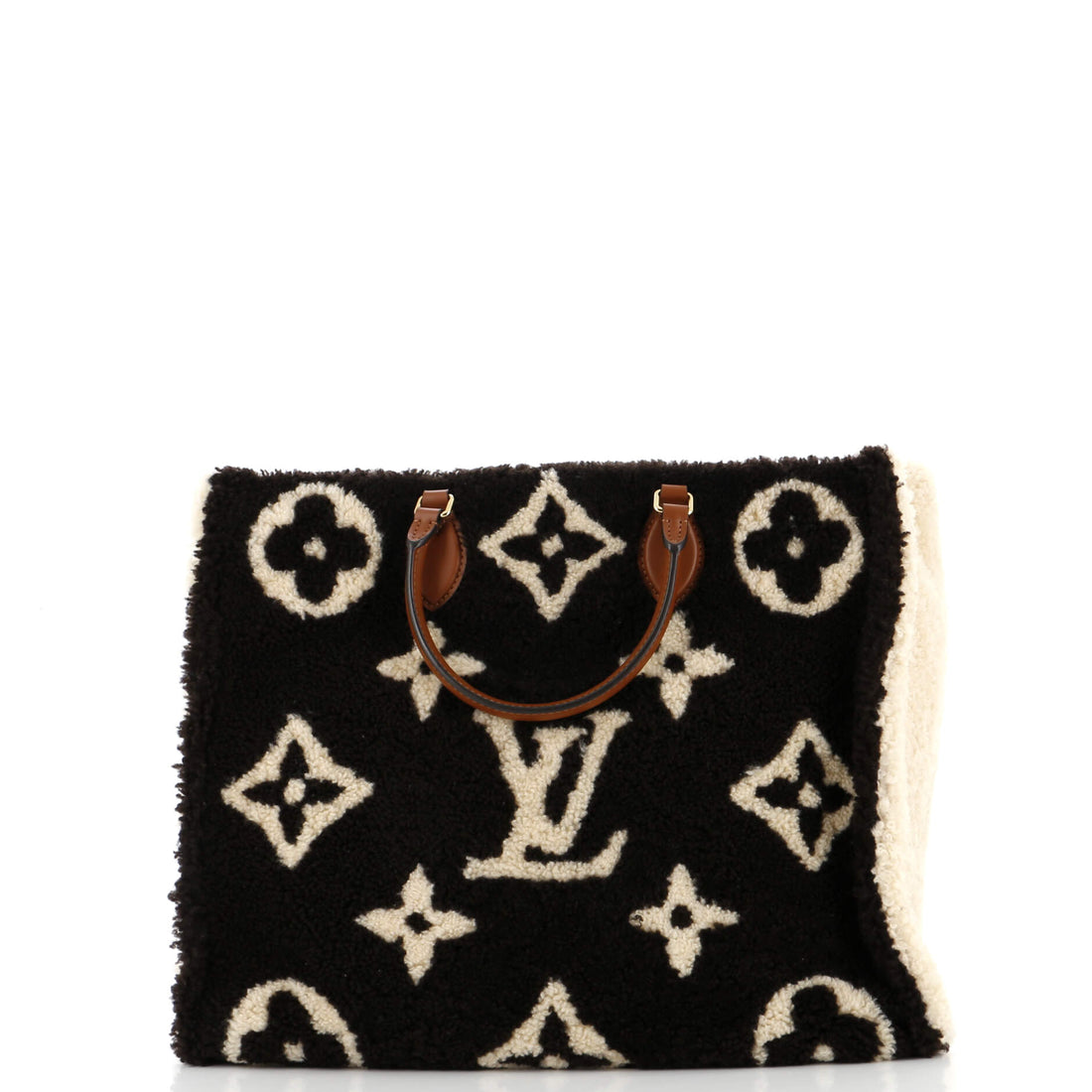 Louis Vuitton OnTheGo Tote Monogram Giant Teddy Fleece GM