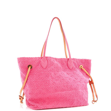 Louis Vuitton Neverfull Tote Monogram Stonewashed Denim MM