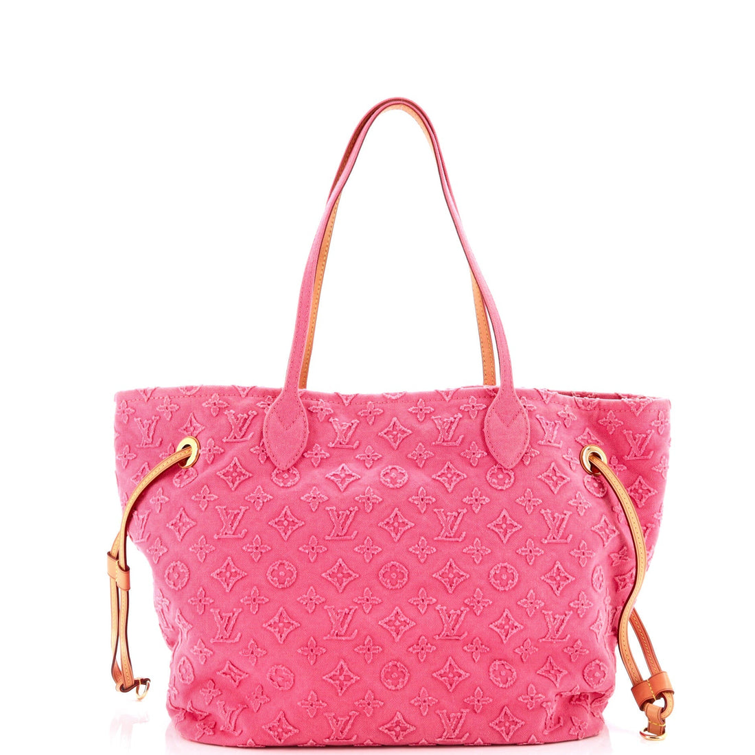Louis Vuitton Neverfull Tote Monogram Stonewashed Denim MM