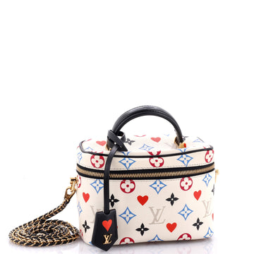 Louis Vuitton Vanity Handbag Limited Edition Game On Multicolor Monogram PM