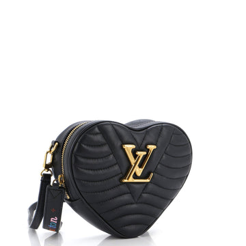 Louis Vuitton New Wave Heart Crossbody Bag Quilted Leather
