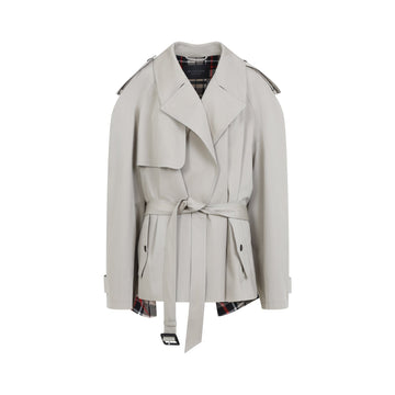 Balenciaga Cropped Trench Women