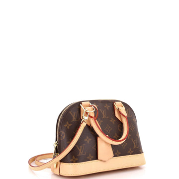 Louis Vuitton Alma Handbag Monogram Canvas BB