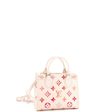 Louis Vuitton OnTheGo Tote Monogram Empreinte Sunrise Aquarelle BB
