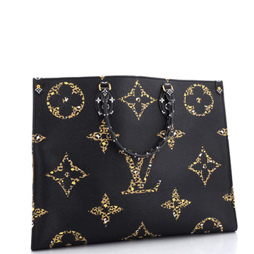 Louis Vuitton OnTheGo Tote Limited Edition Jungle Monogram Giant GM