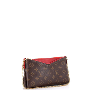 Louis Vuitton Pallas Clutch Monogram Canvas