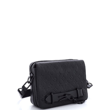 Louis Vuitton Steamer Messenger Bag Monogram Taurillon Leather