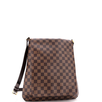 Louis Vuitton Musette Handbag Damier GM