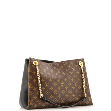 Louis Vuitton Surene Handbag Monogram Canvas with Leather MM