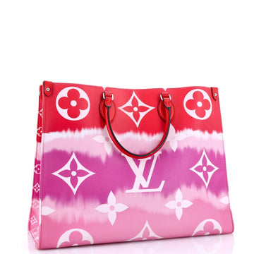 Louis Vuitton OnTheGo Tote Limited Edition Escale Monogram Giant GM